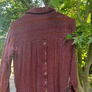 Anthropologie button down shirt